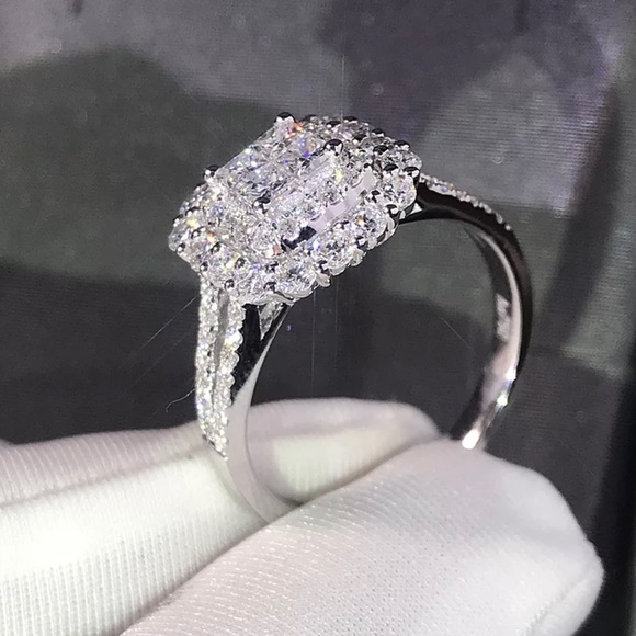 ✨BACK IN STOCK✨Halo Square Stunner✨ - Picture 3 of 7